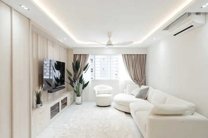 789 Woodlands Ave 6 living room by The Masterplan Studio